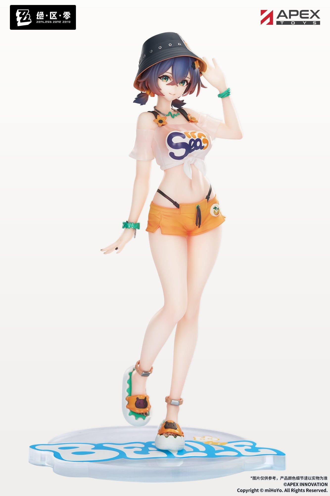 Zenless Zone Zero Limpie Series PVC Figur 1/8 Belle Summer Skies Ver.