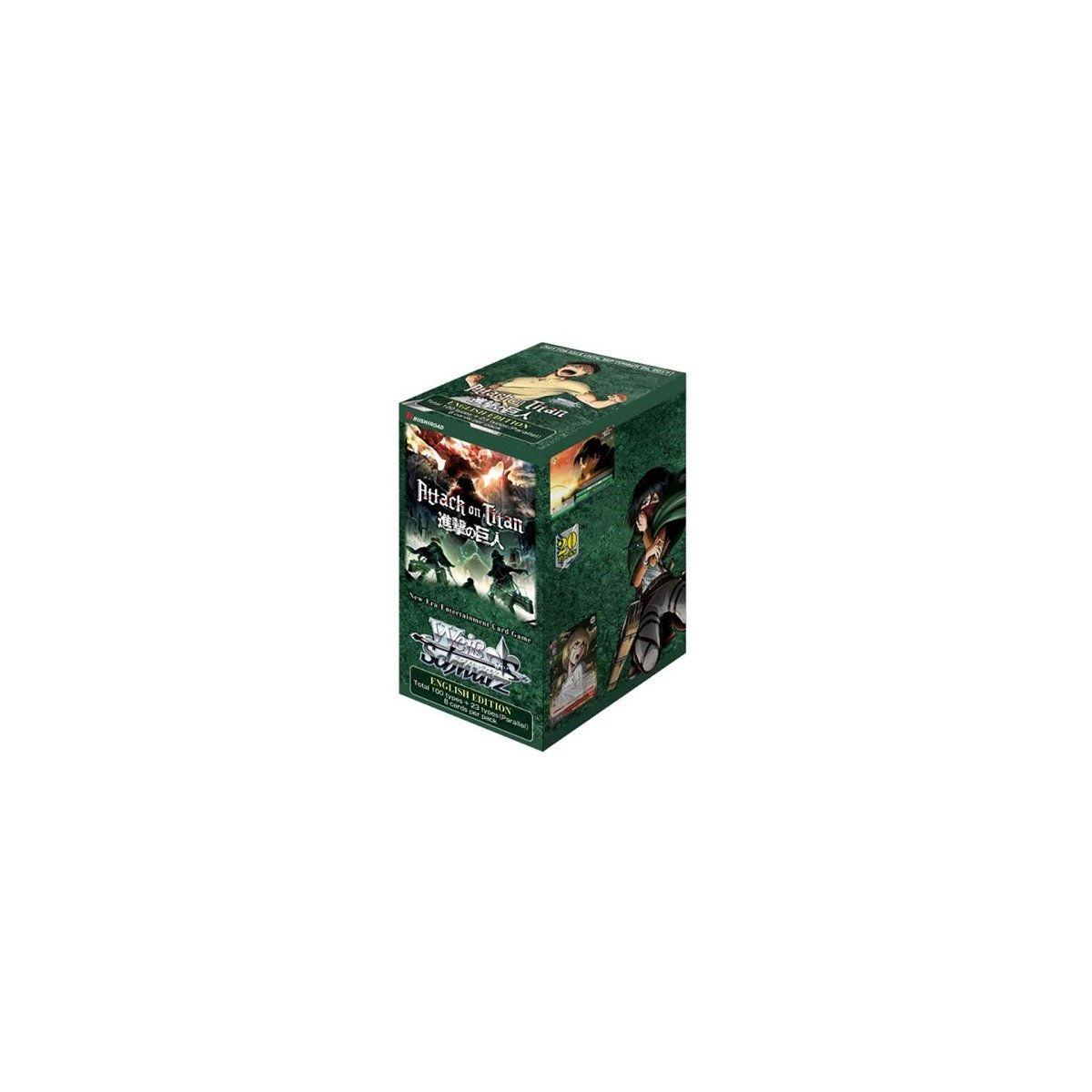 Weiss Schwarz TCG: Attack on Titan Vol. 2 Display Reprint