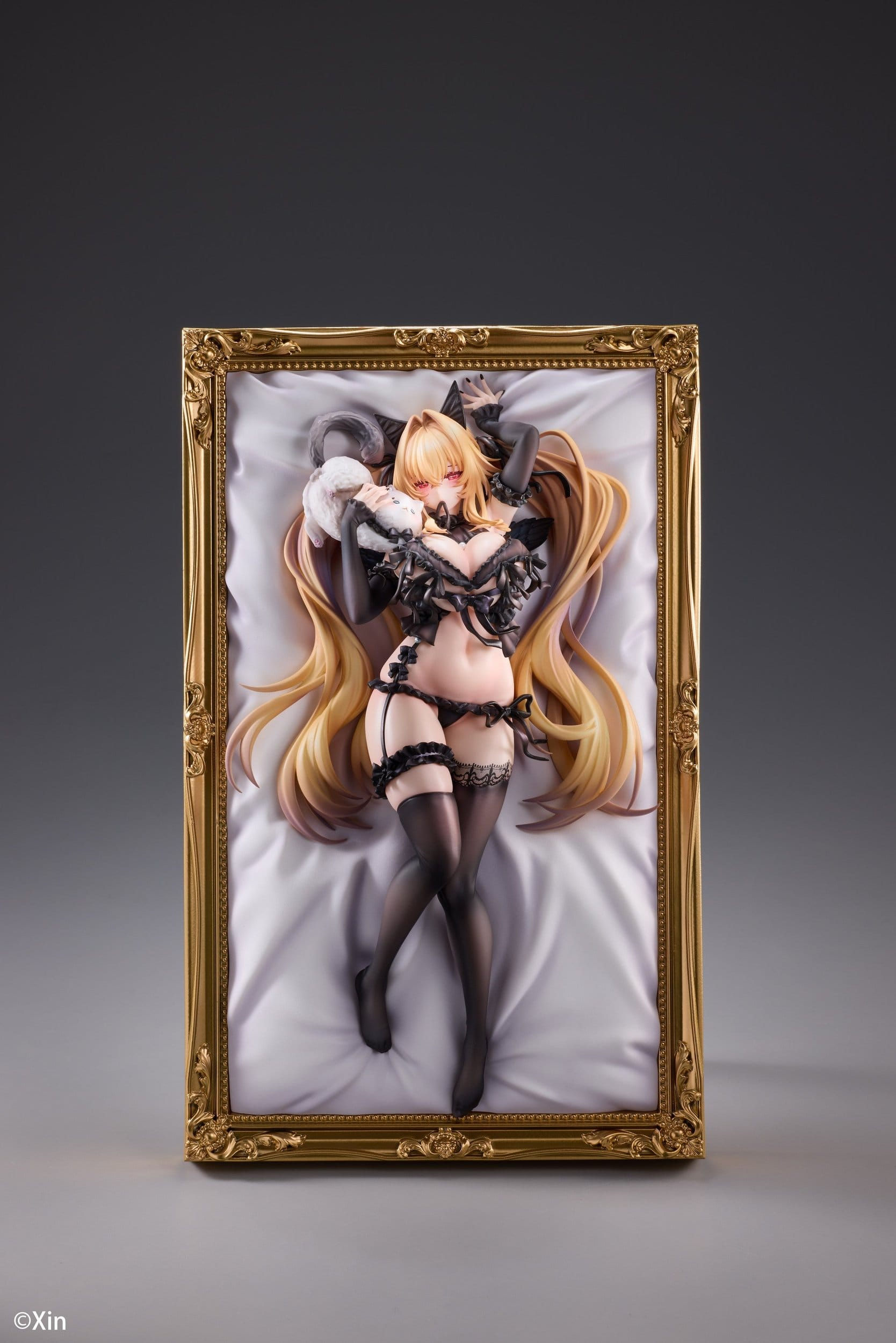 Original Character PVC Figur 1/7 Stella Black Cat Ver. Illustrated by Xin