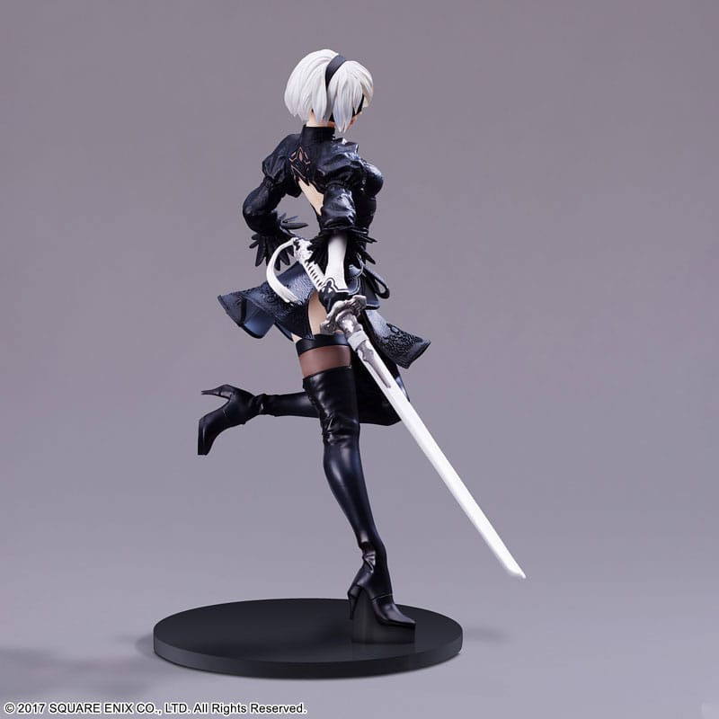 Thumbnail: NieR:Automata FORM-ISM PVC Statue YoRHa Android 2B (YoRHa No.2 Type B)
