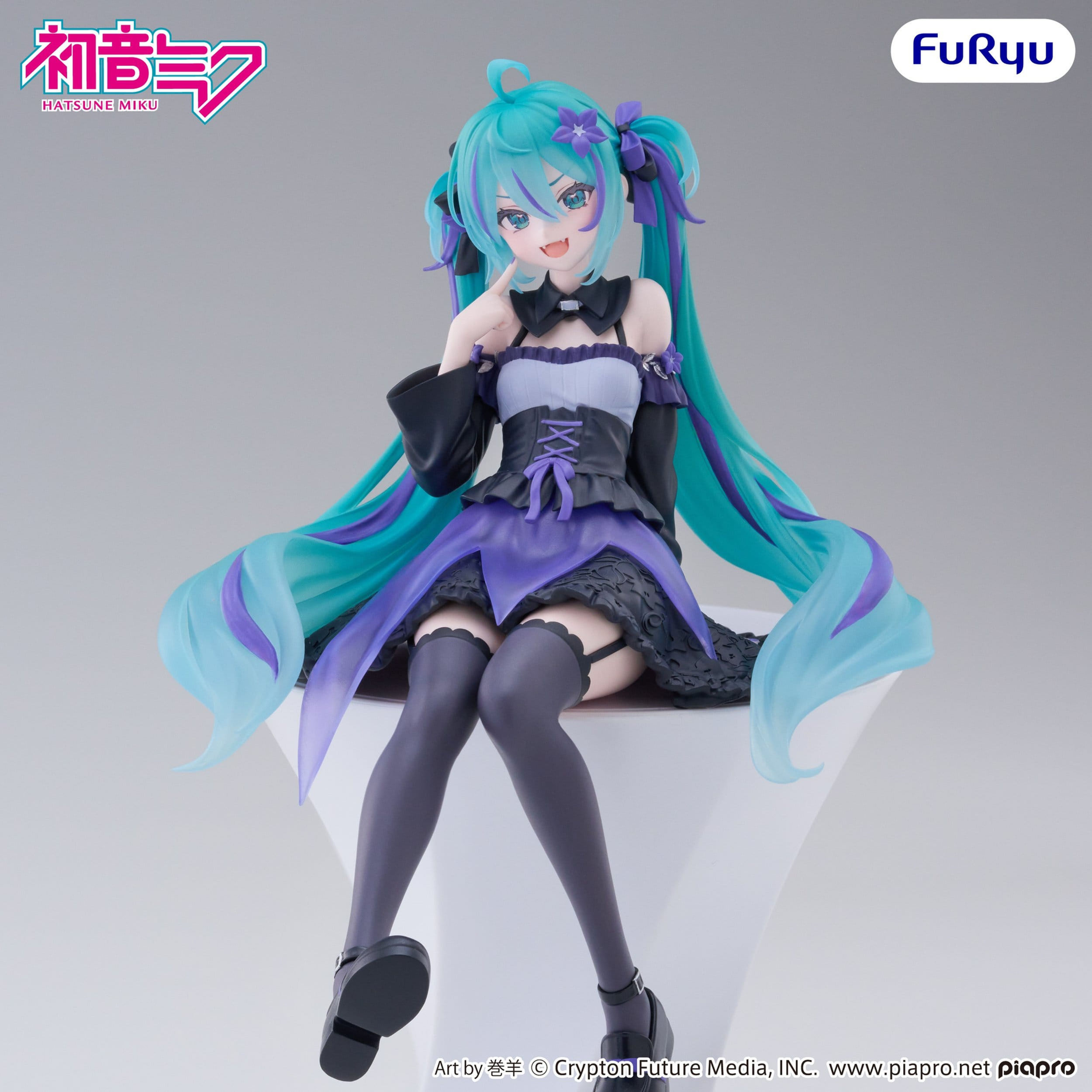 Hatsune Miku Noodle Stopper PVC Figur Flower Fairy Bellflower