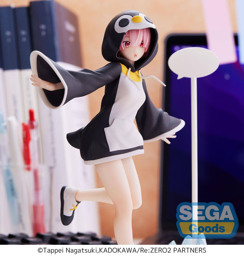 Miniaturbild: Re:Zero - Starting Life in Another World PVC Statue Ram Kotoriasobi Pink