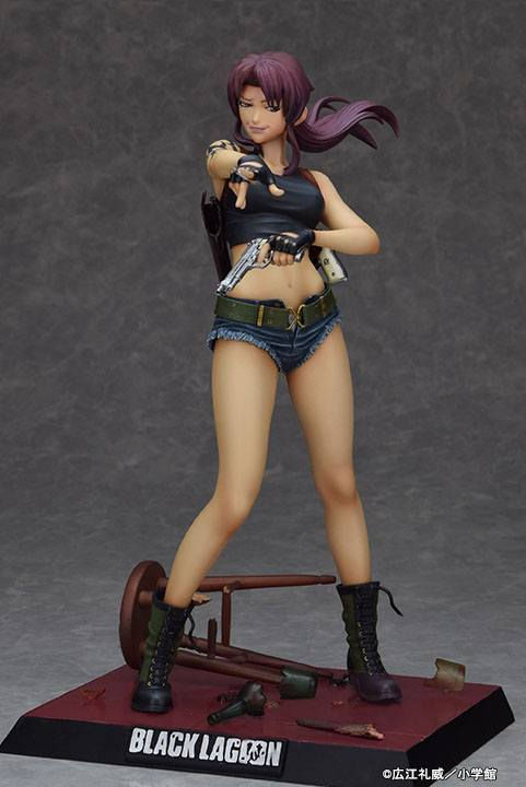 Miniaturbild: Original Character PVC Statue 1/6 Black Lagoon Revy Two Hand 2022 Ver. B