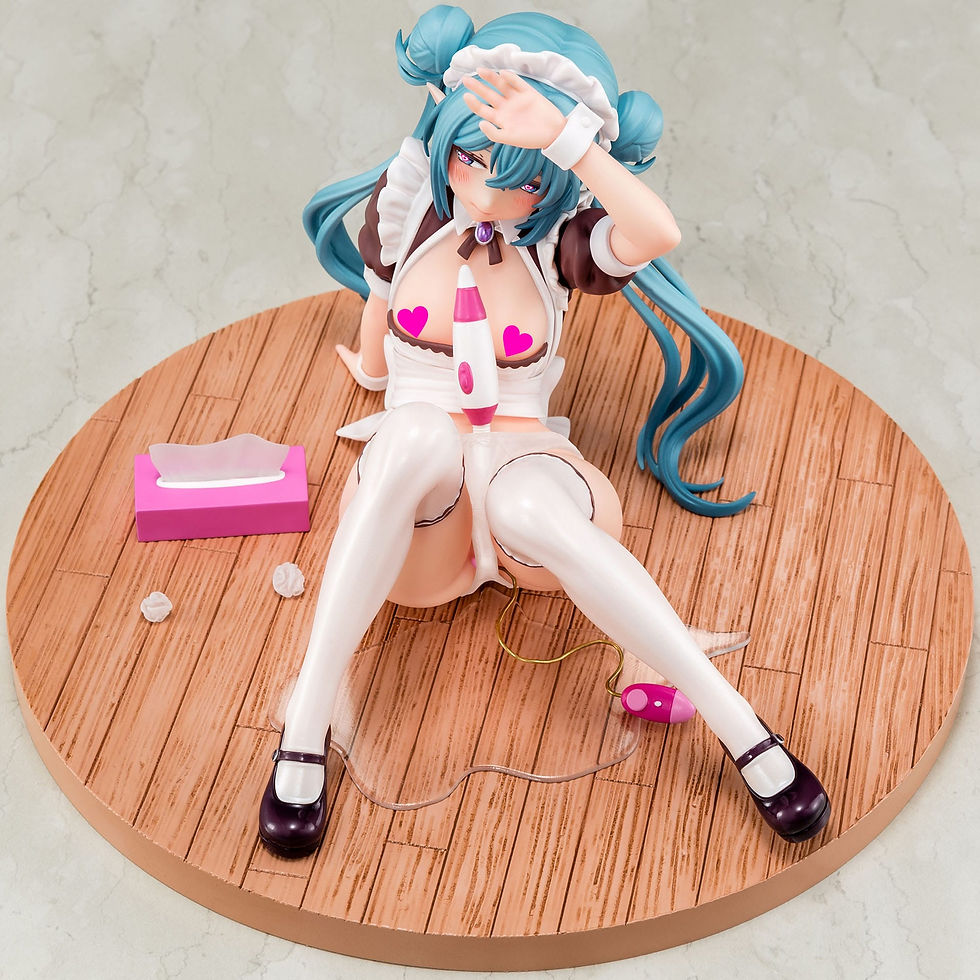 Thumbnail: Original Character PVC Statue 1/6 Elf Maid's Sexual Servicing Lime