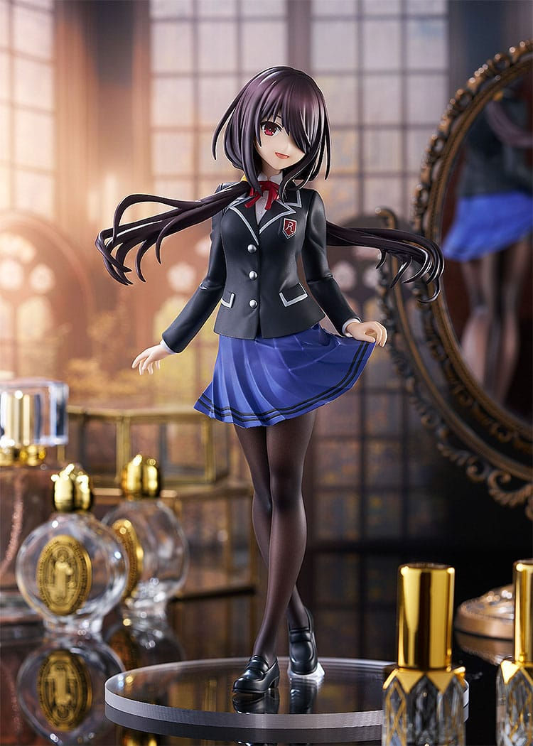 Thumbnail: Date A Live Pop Up Parade PVC Statue Kurumi Tokisaki: School Uniform Ver. L Size