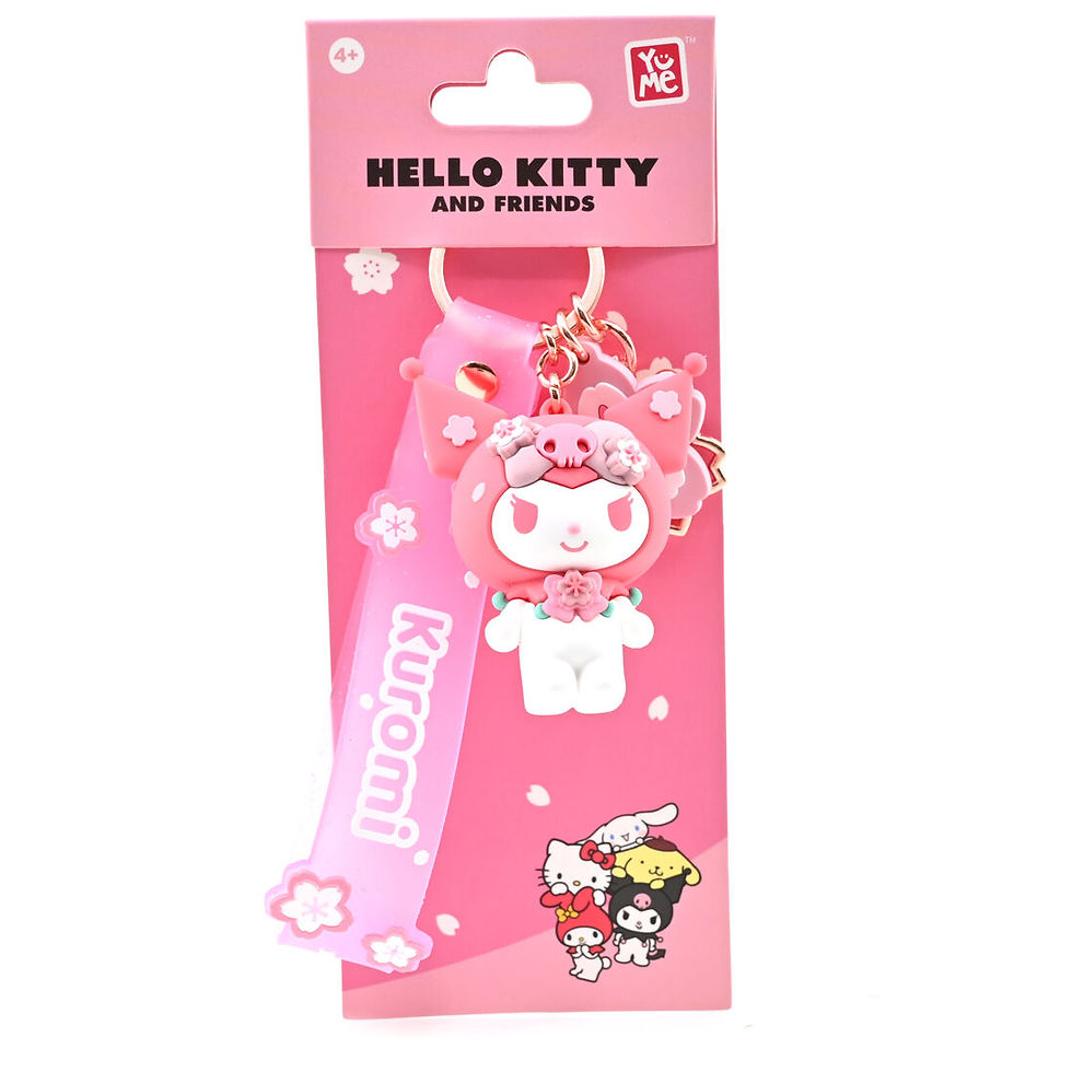 Thumbnail: Hello Kitty Sanrio Sakura Keychain