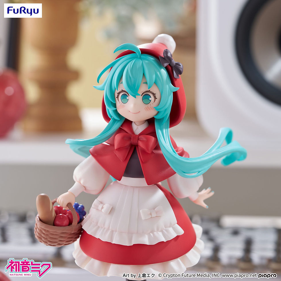Thumbnail: Hatsune Miku Desktop Fairy PVC Statue Hatsune Miku Little red riding hood Ver.