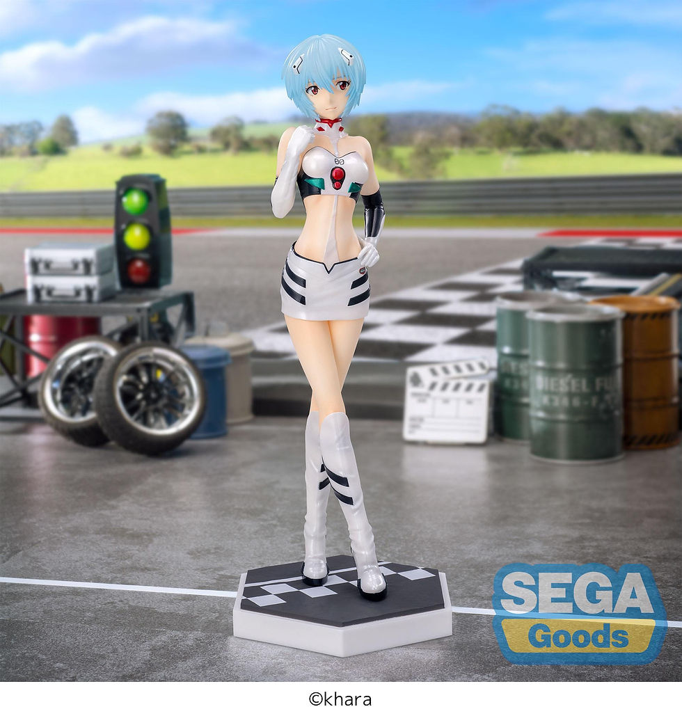 Thumbnail: Evangelion Luminasta PVC Statue Evangelion Racing Rei Ayanami Pit Walk