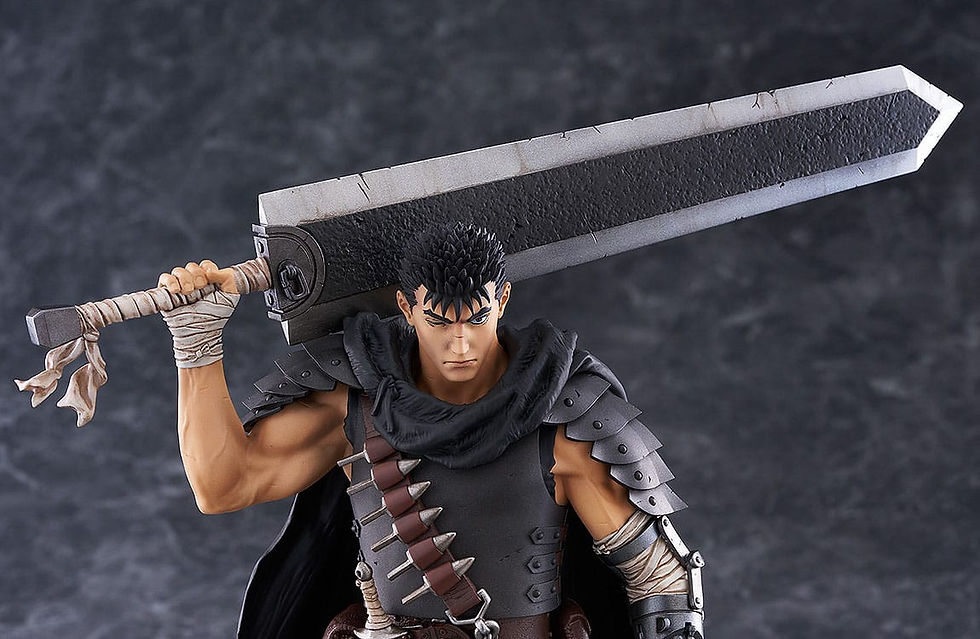 Miniaturbild: Berserk Pop Up Parade L PVC Statue Guts (Black Swordsman)