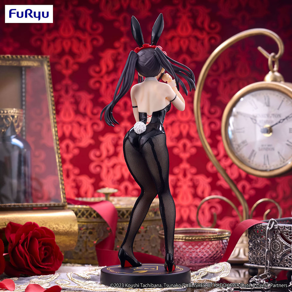Miniaturbild: Date A Live V BiCute Bunnies PVC Statue Kurumi Tokisaki Black Color Ver.