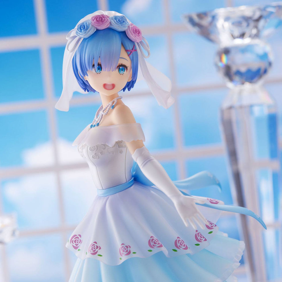 Thumbnail: Re:Zero Starting Life in Another World PVC Statue Rem Wedding Ver.