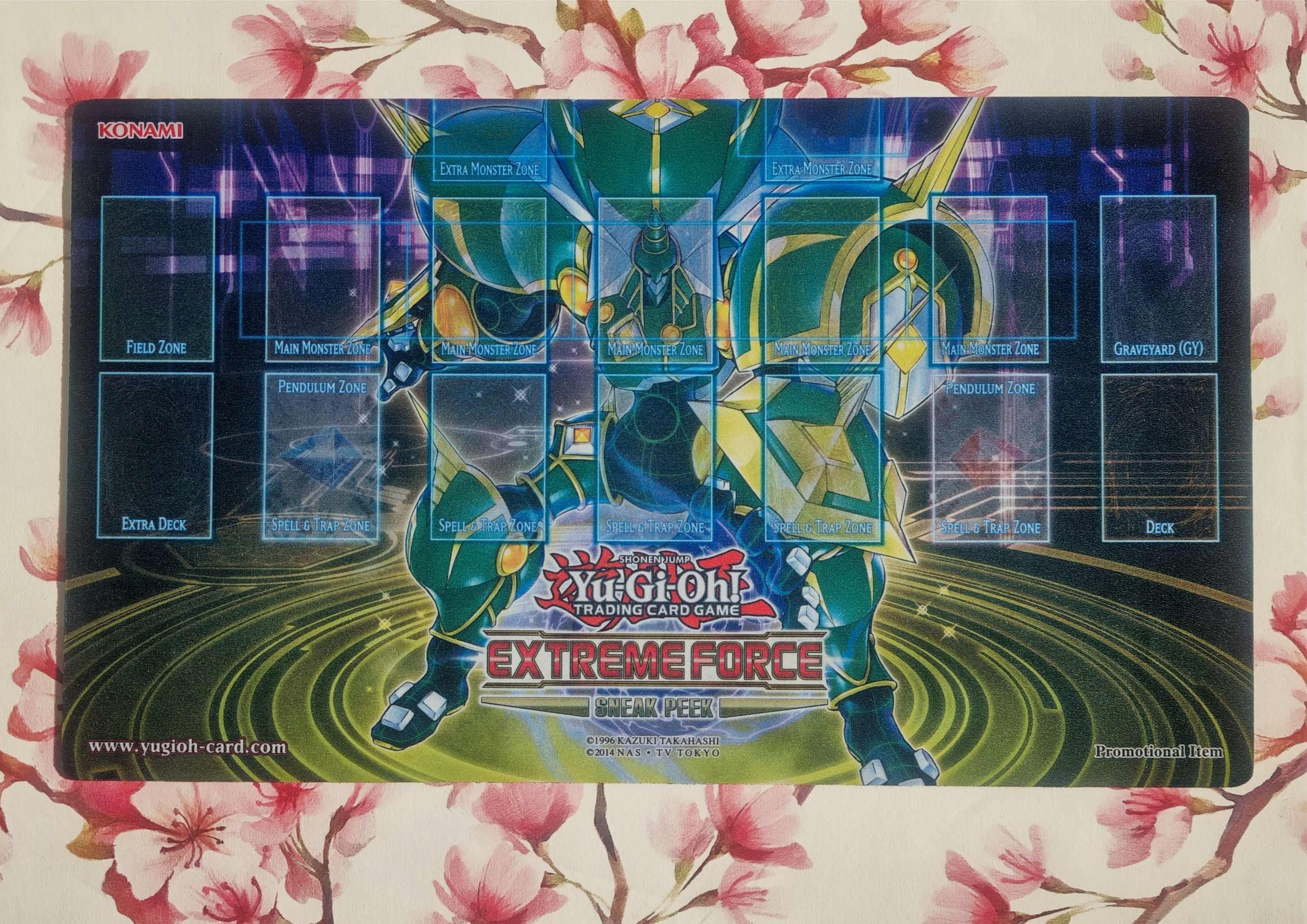 Yugioh Playmat "Extreme Force" Sneak Peak