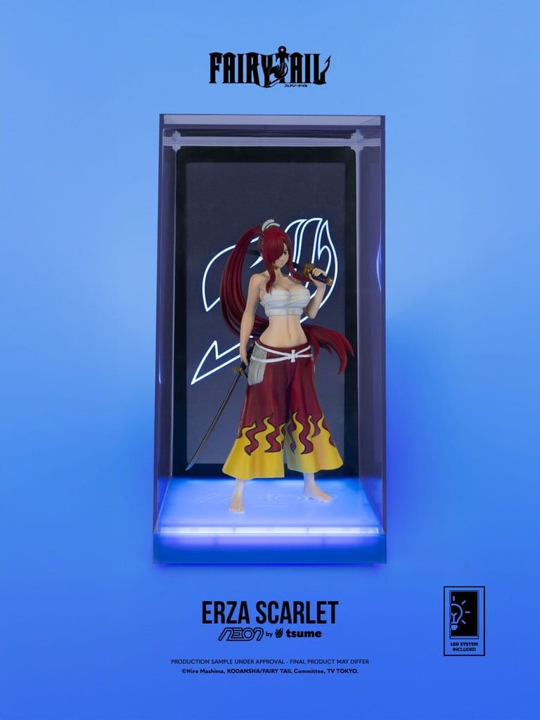 Thumbnail: Fairy Tail Neon Figur 1/9 Erza Scarlet
