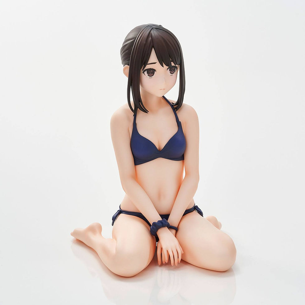 Thumbnail: Ganbare Douki-chan PVC Statue Douki-chan Swimsuit Style