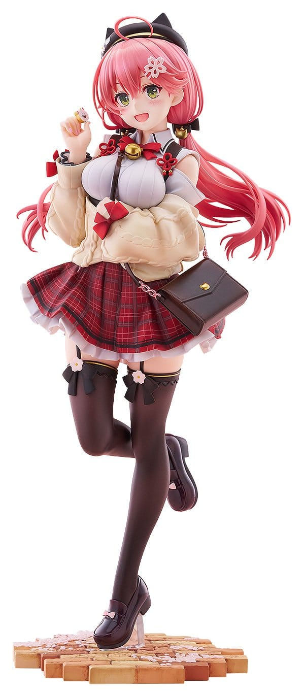 Hololive Production PVC Figur 1/7 Sakura Miko: Date Style - Casual Outfit Ver.