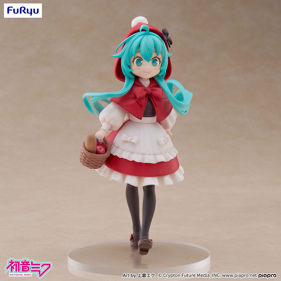 Miniaturbild: Hatsune Miku Desktop Fairy PVC Statue Hatsune Miku Little red riding hood Ver.