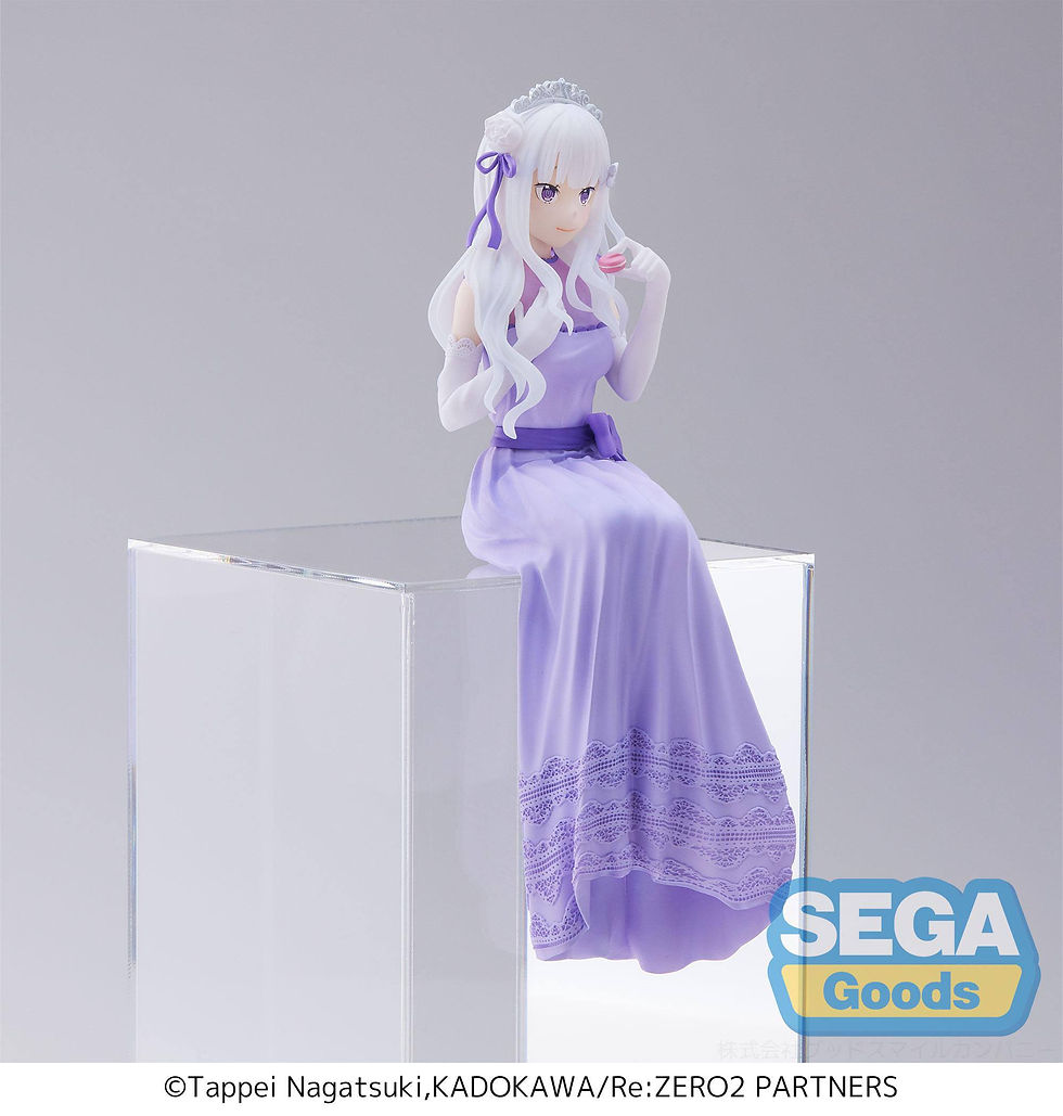 Thumbnail: Re:Zero - Starting Life in Another World PVC Statue Emilia (Dressed-Up Party)