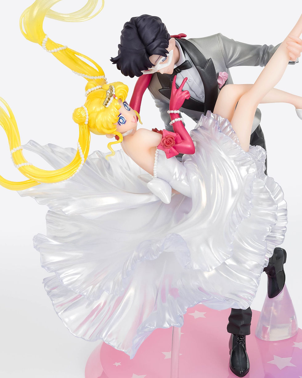 Miniaturbild: Sailor Moon FiguartsZERO Chouette PVC Statue Usagi & Tuxedo Mask Moonlight Glow