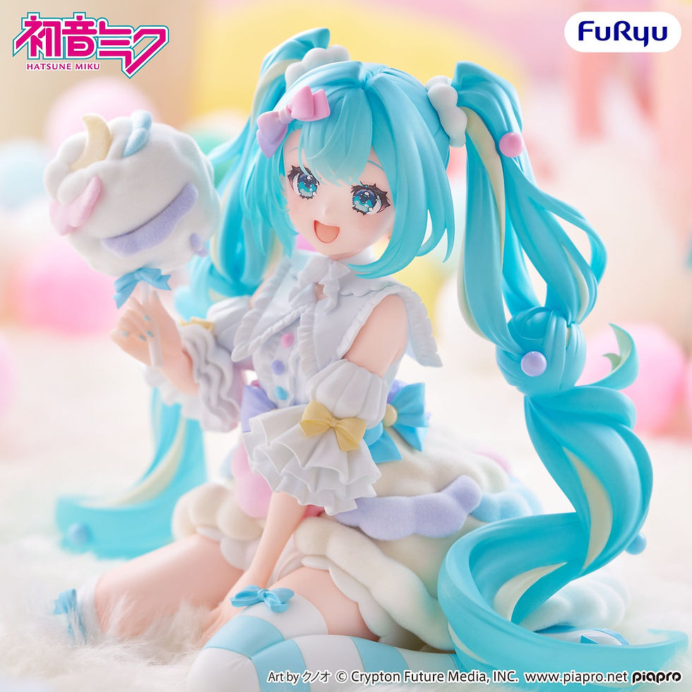 Thumbnail: Hatsune Miku melffy PVC Figur Sugar Cloud