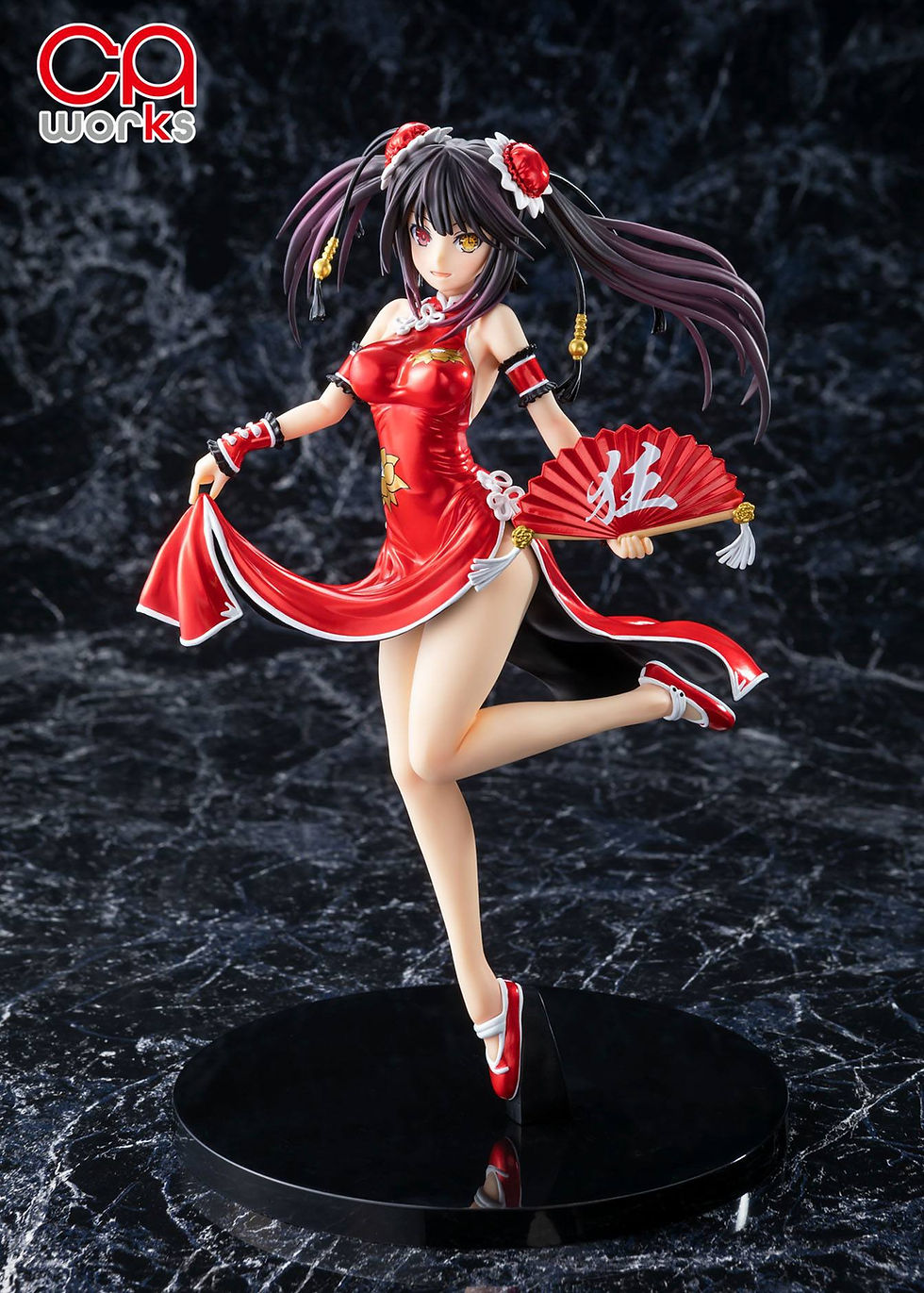 Miniaturbild: Date A Live III PVC Statue 1/7 Kurumi Tokizaki China Dress Ver. Repaint Color