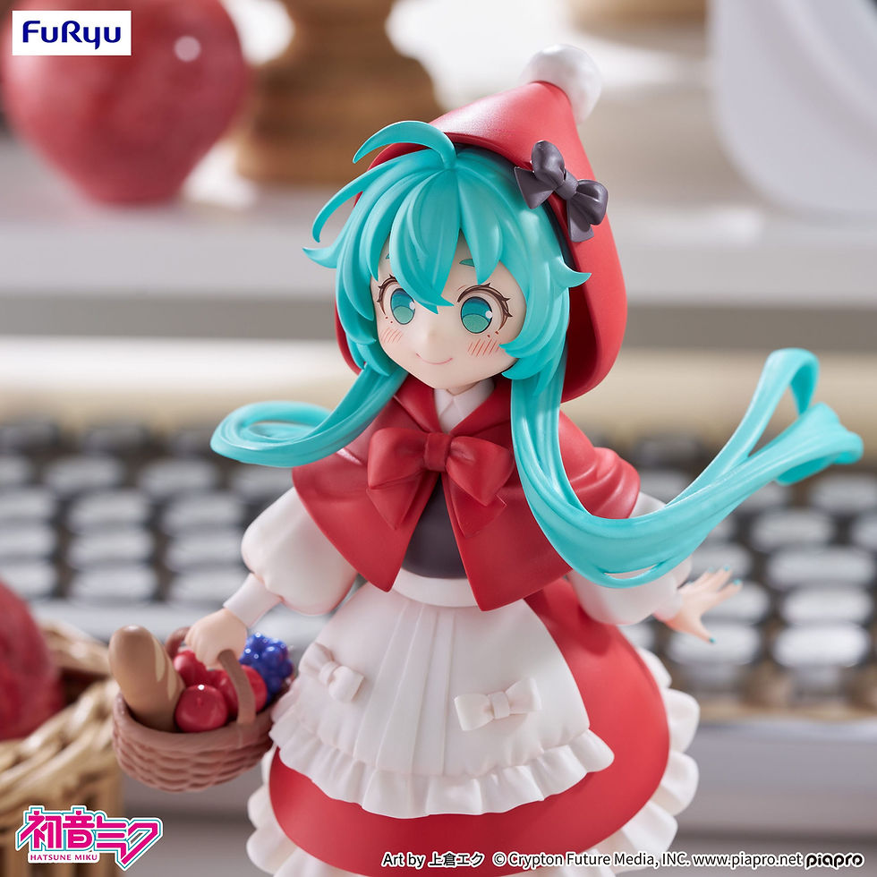 Miniaturbild: Hatsune Miku Desktop Fairy PVC Statue Hatsune Miku Little red riding hood Ver.