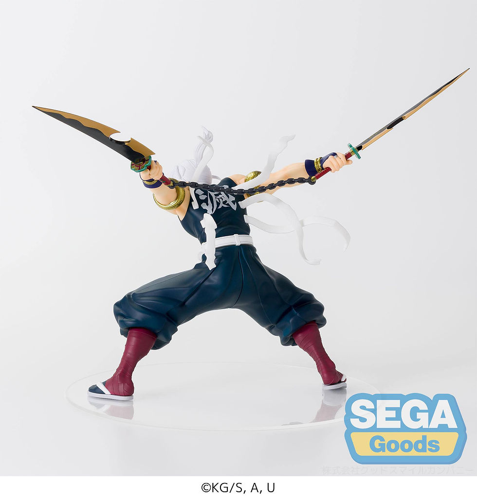 Miniaturbild: Demon Slayer: Kimetsu no Yaiba Figurizm PVC Statue Tengen Uzui Fierce Battle