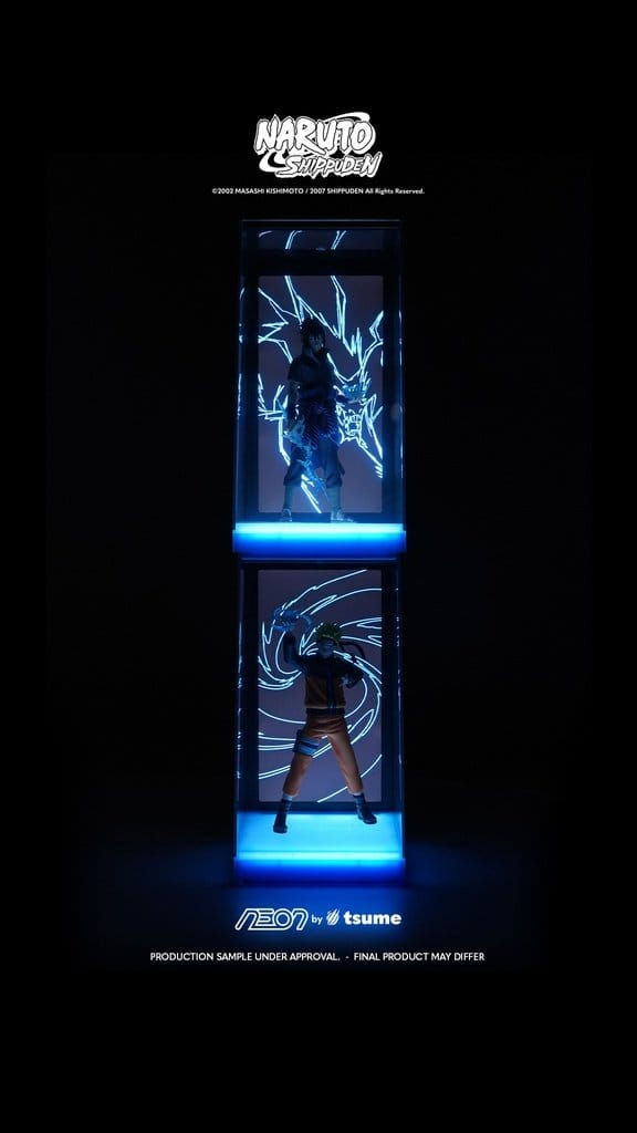 Miniaturbild: Naruto Neon Figur 1/9 Sasuke Uchiha