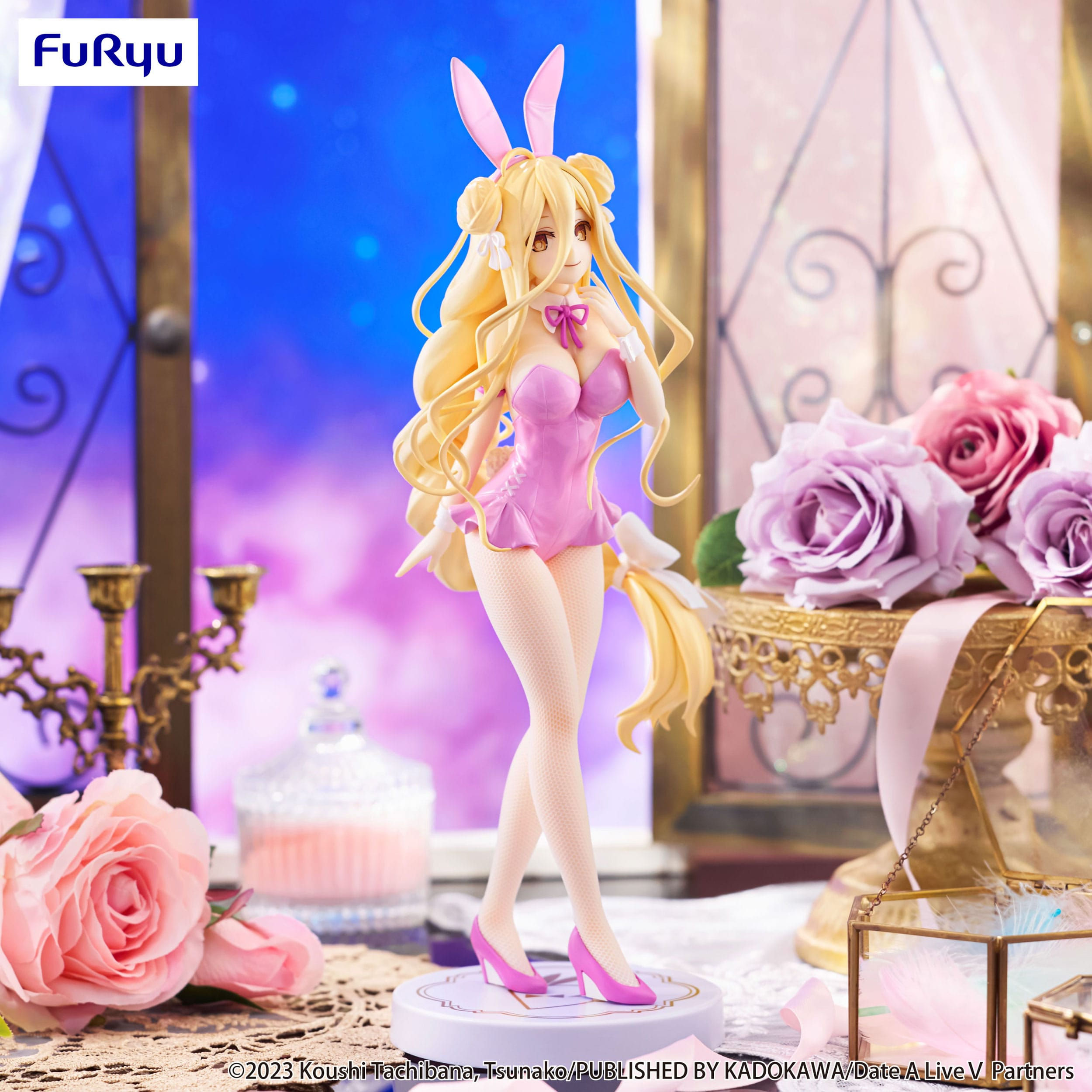Date A Live V BiCute Bunnies PVC Mukuro Hoshimiya Pink Color Ver.