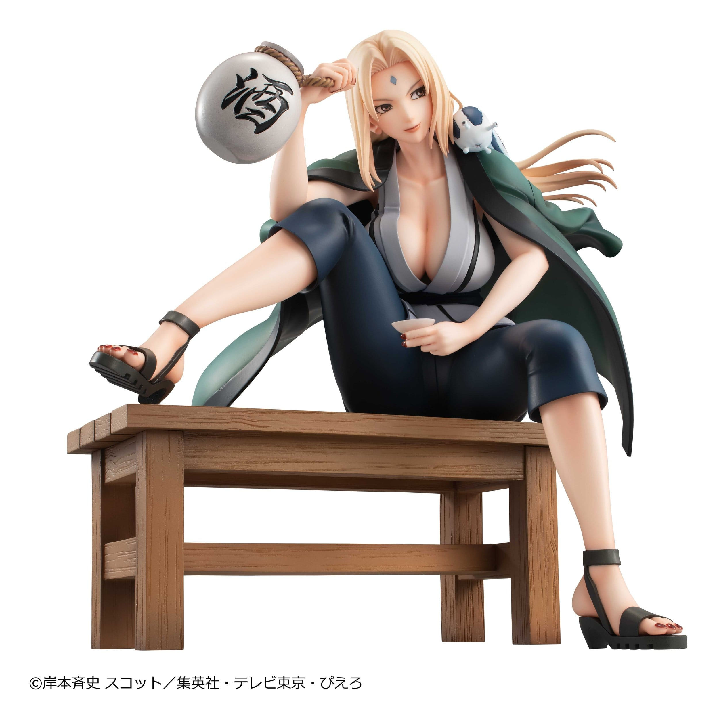 Naruto Shippuden Naruto Gals PVC Figur Tsunade Ver.2