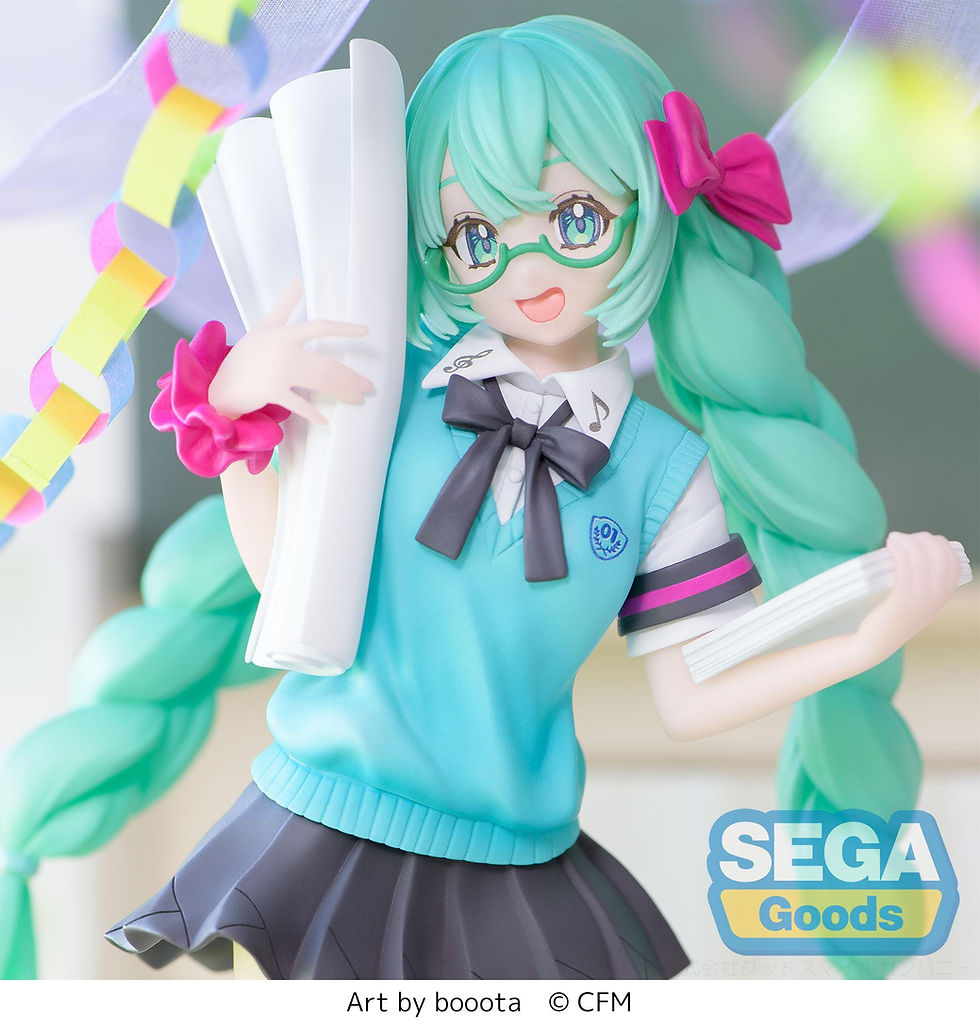 Miniaturbild: Hatsune Miku Luminasta PVC Statue Hatsune Miku 16th Anniversary Booota Ver.