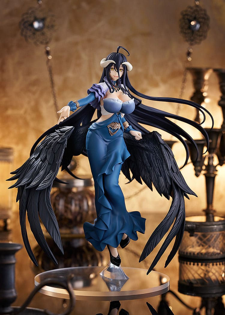 Thumbnail: Overlord Pop Up Parade SP PVC Statue Albedo: Jet Black Dress Ver.