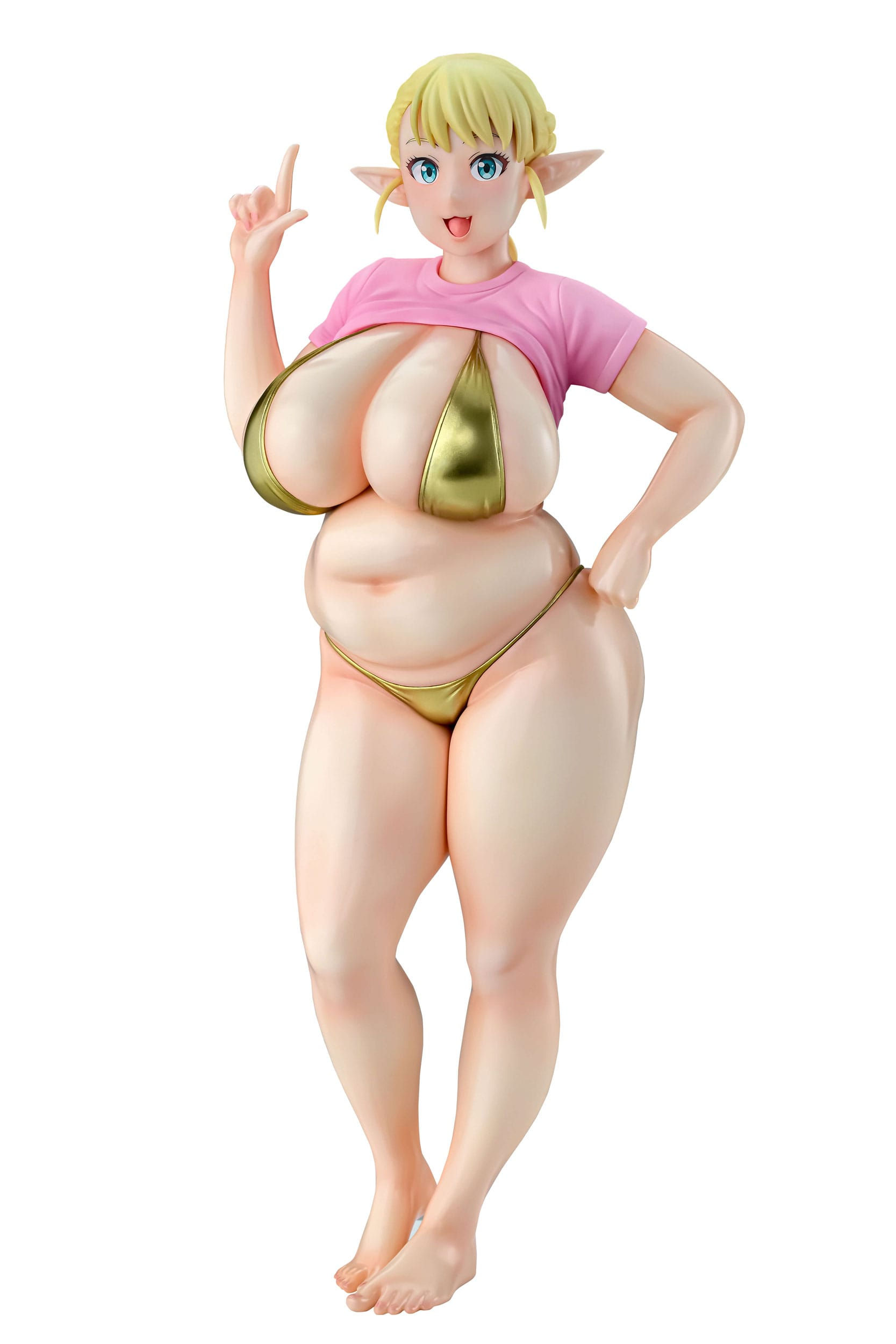 Plus-Sized Elf PVC Statue 1/7 Elfuda Gold Ver.