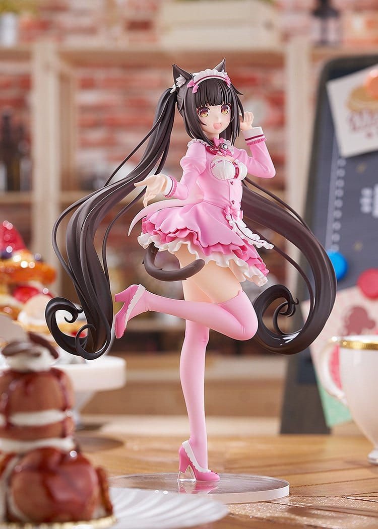 Thumbnail: Nekopara Sekai Connect Pop Up Parade PVC Figur Chocola: Winter Clothes L Size
