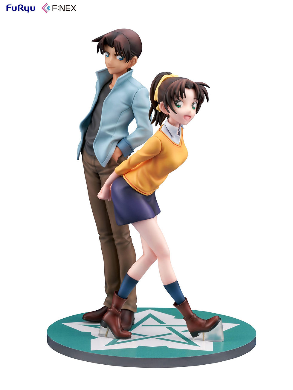 Detektiv Conan F:NEX PVC Statue 1/7 Heiji Hattori & Kazuha Toyama