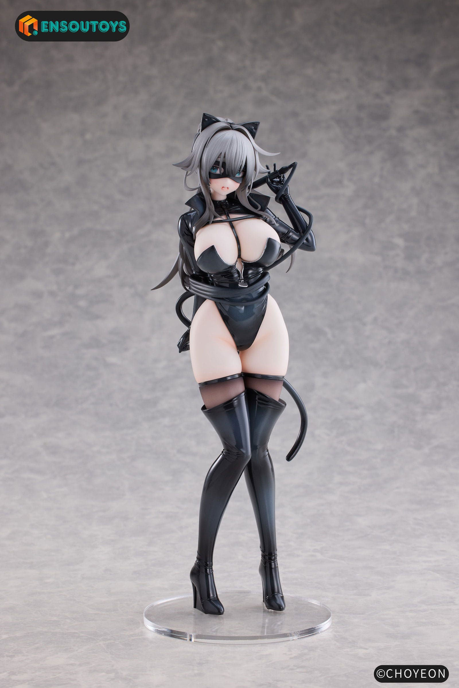 Original Character Statue 1/6 Cat Woman Happy-chan Different Color Edition