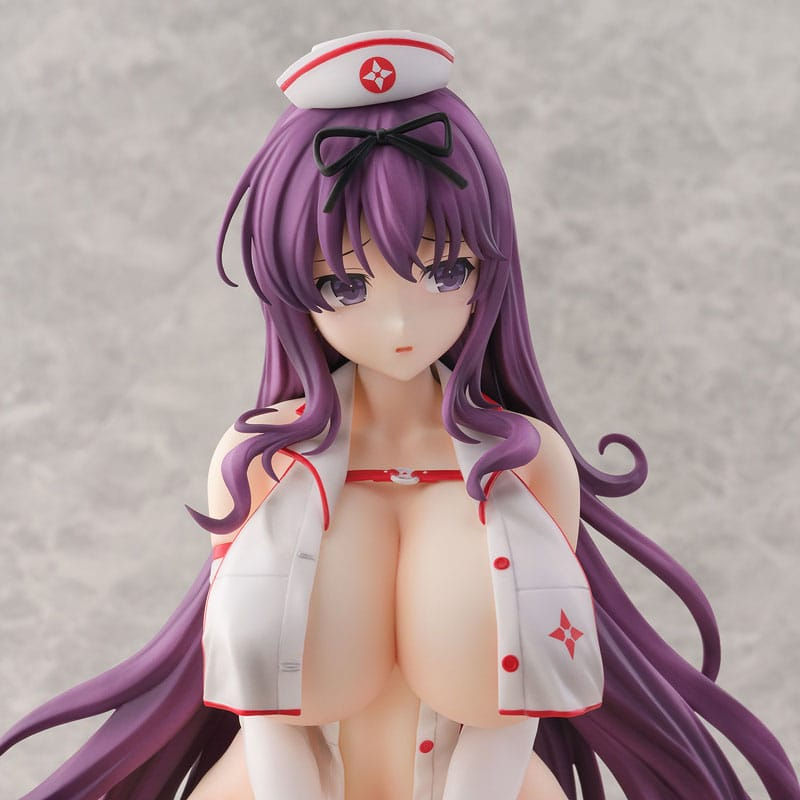 Thumbnail: Shinobi Master Senran Kagura: New Link PVC Statue 1/4 Murasaki: Sexy Nurse Ver