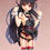 Thumbnail: Maitetsu PVC Statue 1/4 Hachiroku Red Bunny Ver.