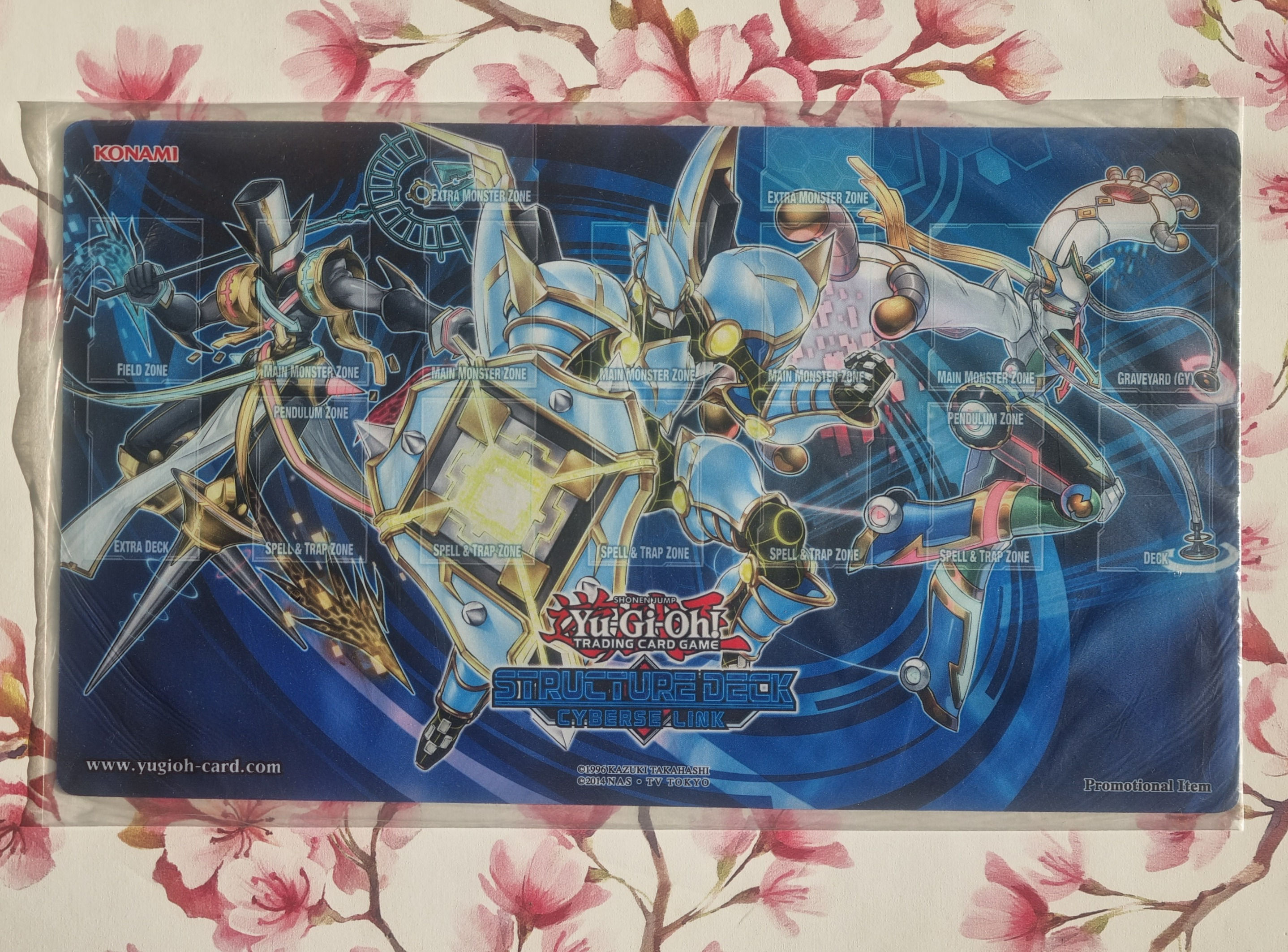 Yugioh Playmat "Structure Deck Cyberse Link"