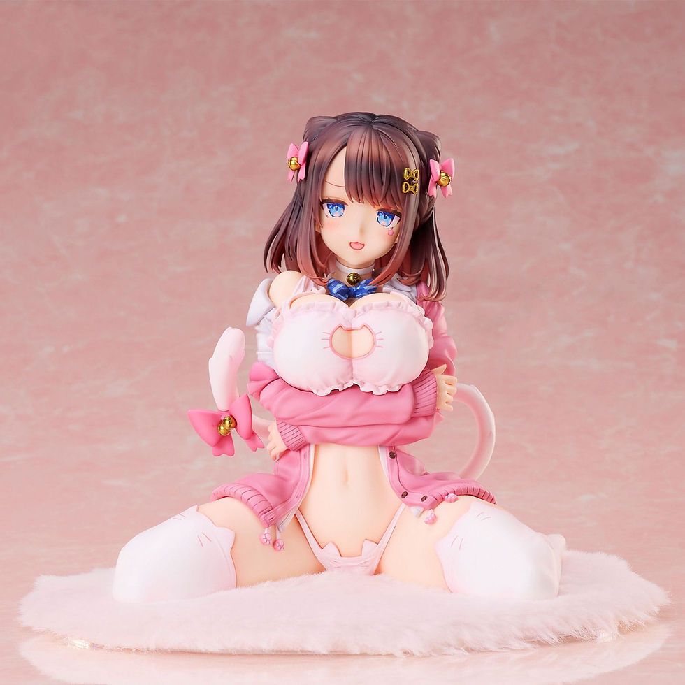 Original Character PVC Statue 1/6 Ribbon Hairpin-chan Illustrated by KATTO
