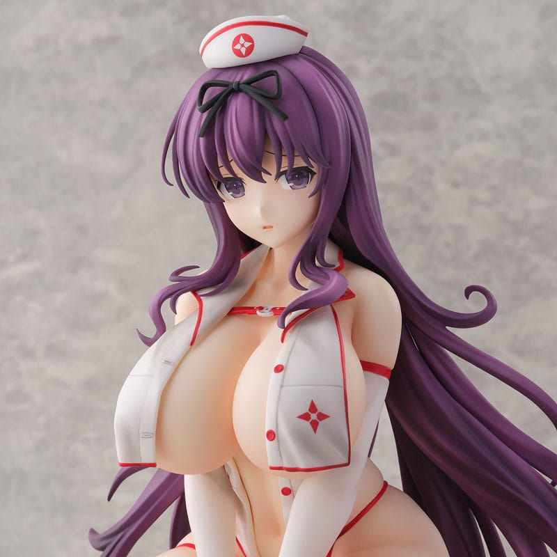 Thumbnail: Shinobi Master Senran Kagura: New Link PVC Statue 1/4 Murasaki: Sexy Nurse Ver