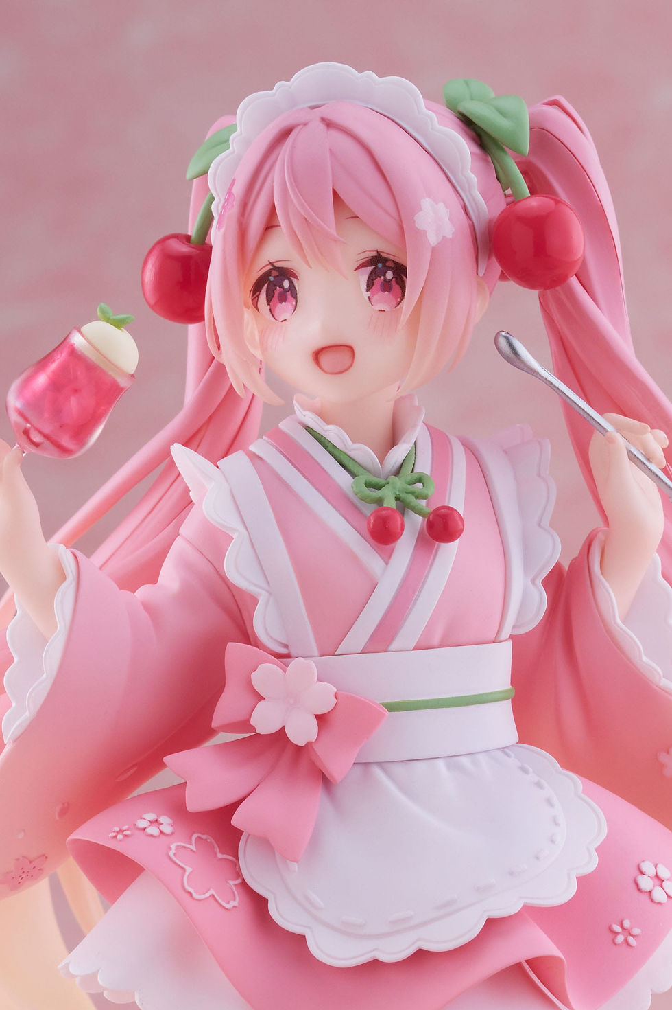 Miniaturbild: Hatsune Miku PVC Statue Newley Written Sakura Miku Japanese Cafe Ver. Reissue