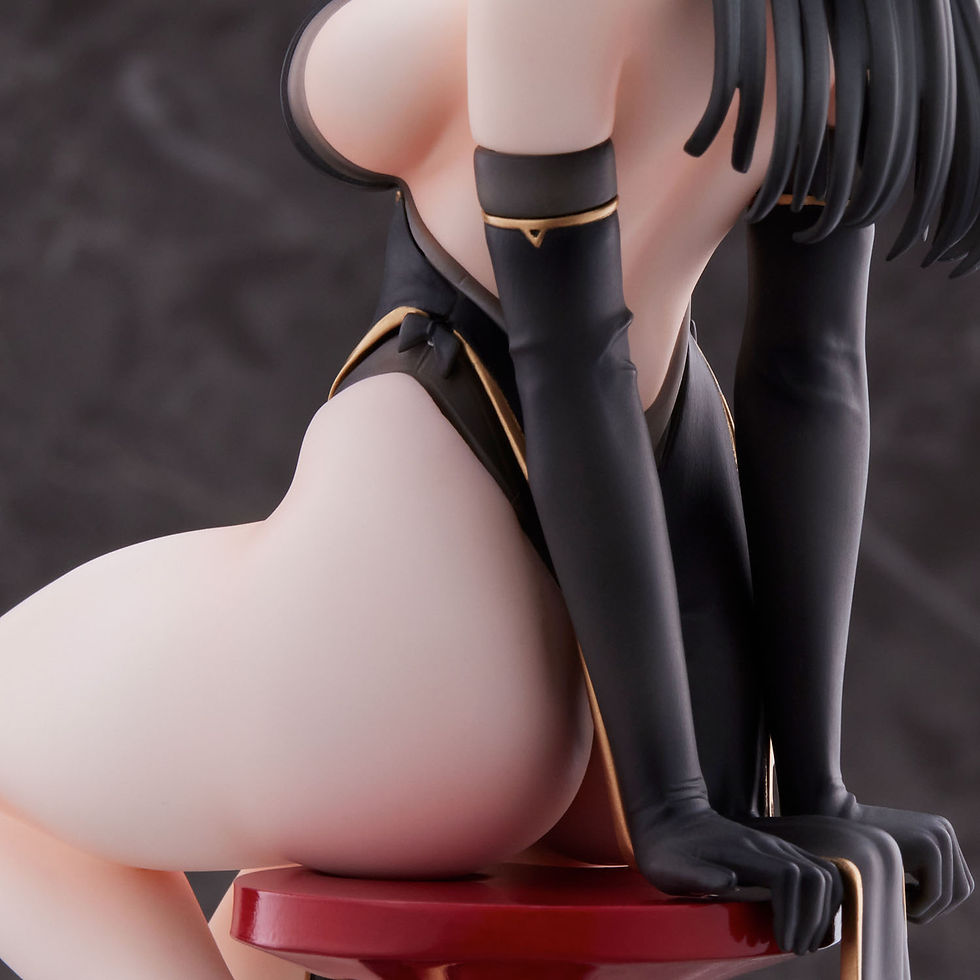 Miniaturbild: Original Character PVC Statue Hayabusa Illustration Black China Dress-chan
