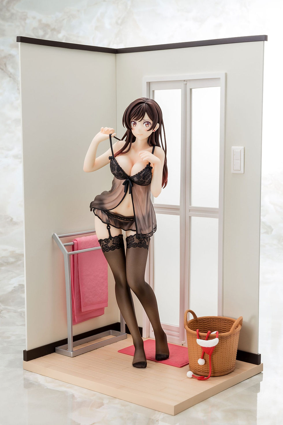 Thumbnail: Rent-A-Girlfriend PVC Statue 1/6 Chizuru Mizuhara See-through Lingerie