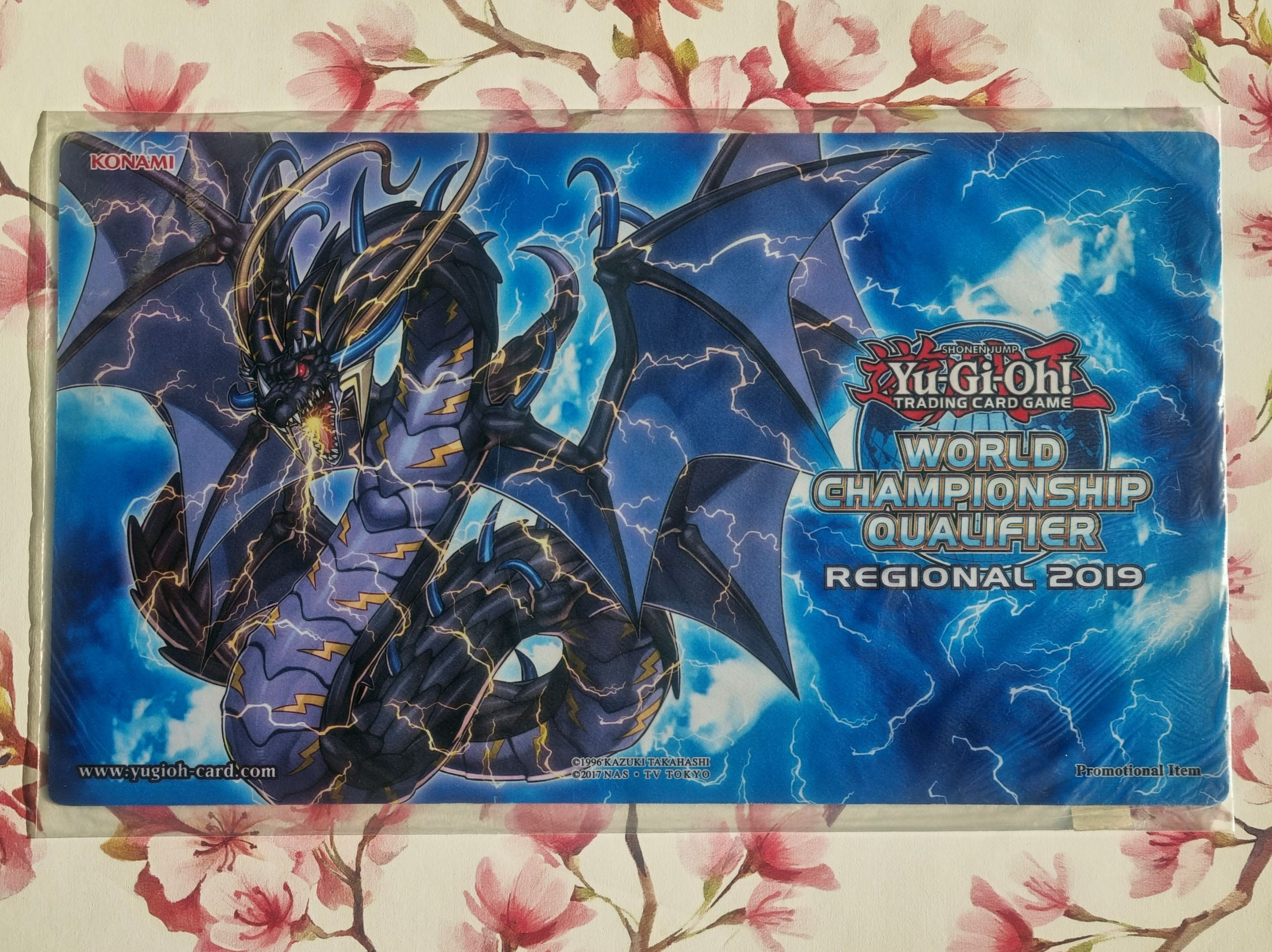 Yugioh Playmat "World Championship Qualifier Regional 2019 - thunder dragon c."