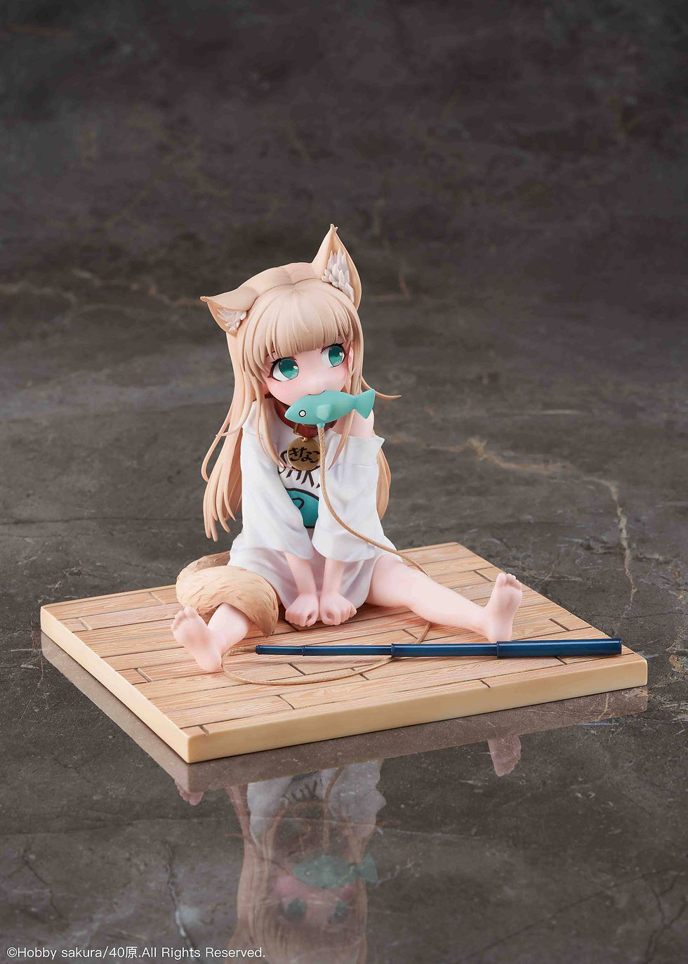 Miniaturbild: My Cat Is a Kawaii Girl PVC Statue 1/6 Kinako Sitting Fish Ver.