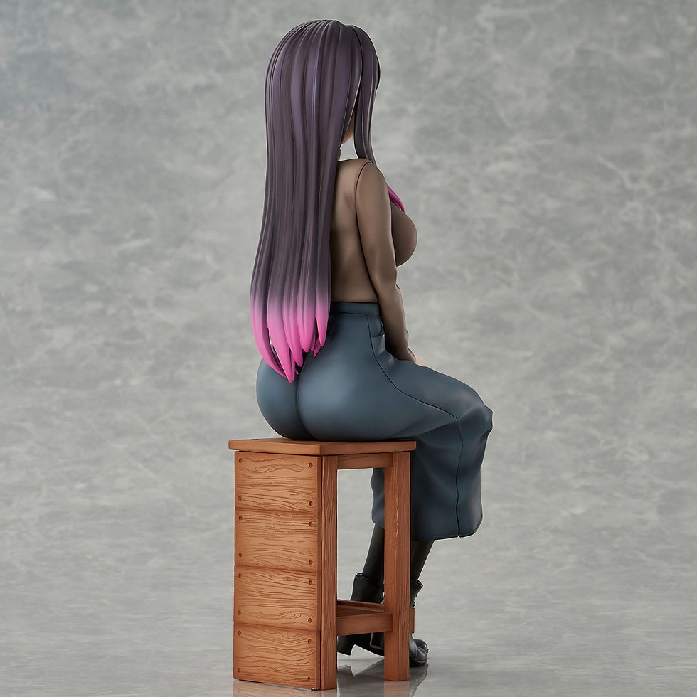 Miniaturbild: Original Character PVC Statue Reika-sensei of the Art Club by Anteiru