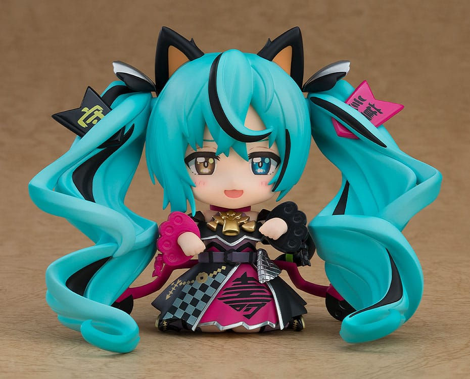 Thumbnail: Character Vocal Series 01 Nendoroid Actionfigur Hatsune Miku: Black Maneki Miku