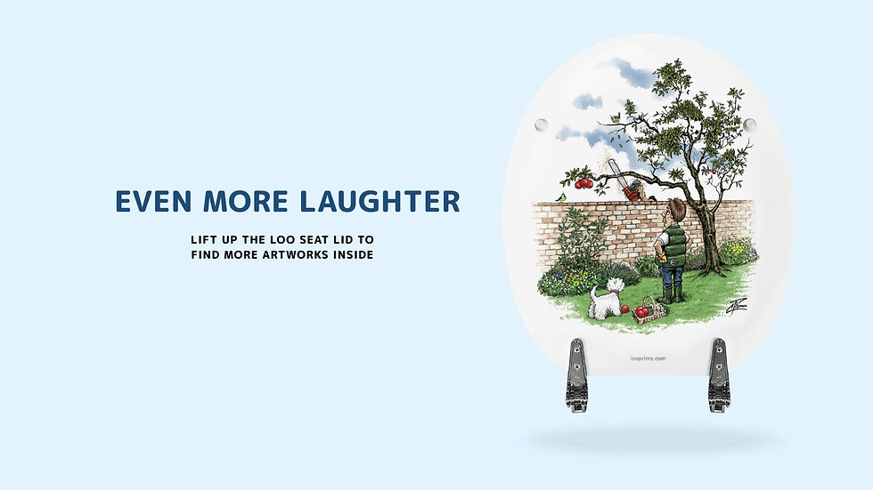 Thumbnail: Looprints Fun Gardening Neighbours Soft Close Toilet Seat video