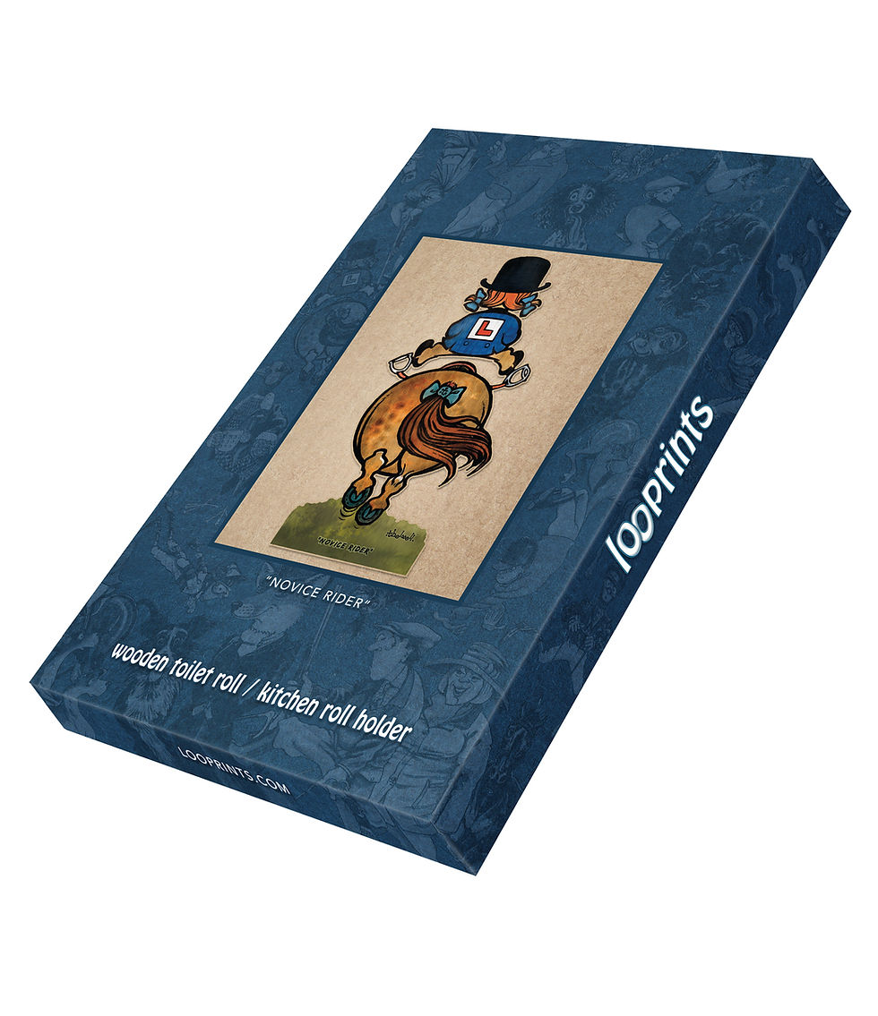 Thumbnail: Looprints Novice Rider Kitchen & Loo Roll Holder box