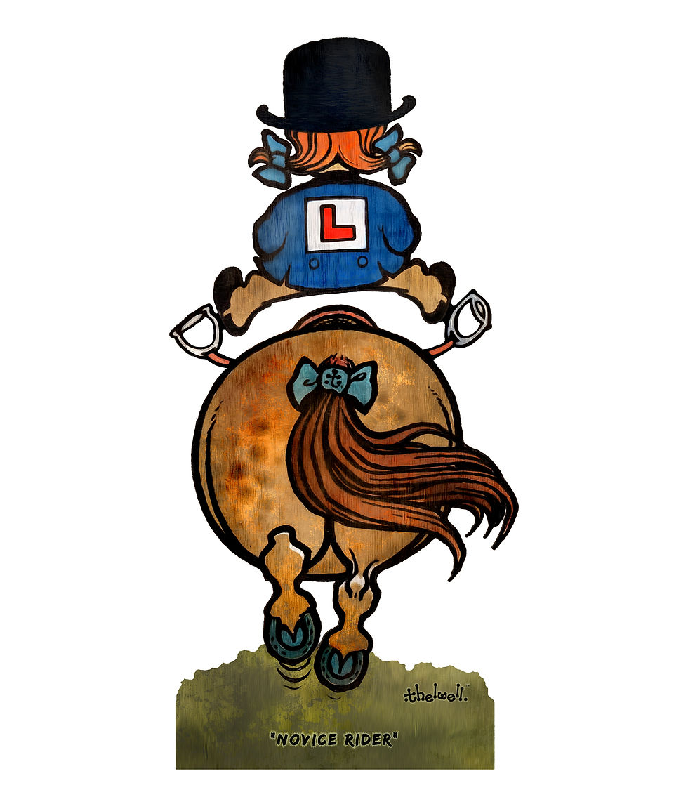 Thumbnail: Looprints Novice Rider Kitchen & Loo Roll Holder